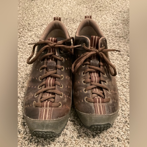 CAT CATERPILLAR Leather Sneakers Casual Trainers Shoes Mens - Picture 2 of 7